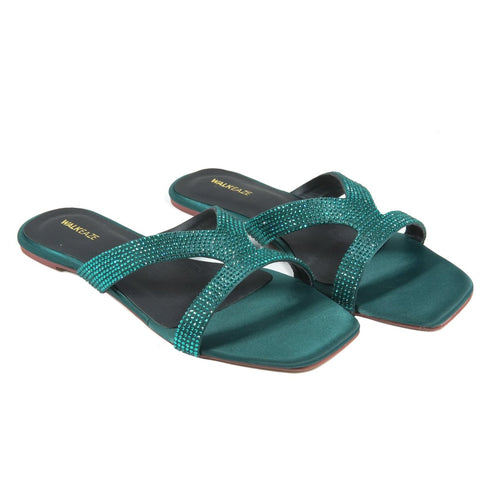 Women Formal Slippers - 40846S - Slippers - Walkeaze